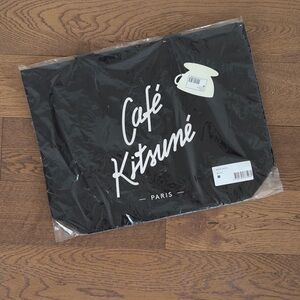 NWT Café Kitsuné Black Tote Bag